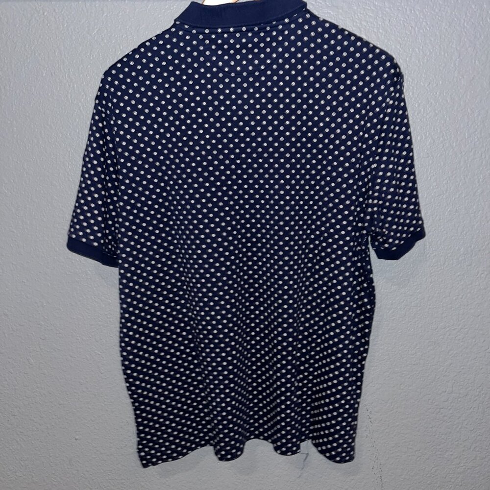POLO RALPH LAUREN  Iron Cross Print Polo Shirt - EUC - Men's Large - Classic Fit - Picture 5 of 13